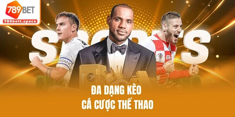 Đa dạng kèo cá cược thể thao